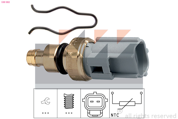 Senzor,temperatura lichid de racire 530 302 KW